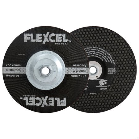 FLEXOVIT SEMI-FLEXIBLE GRIND & FINISH WHEEL S7880H